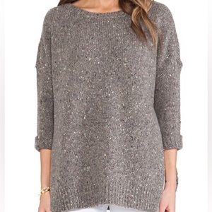 Inhabit Tan Speckled Sweater
